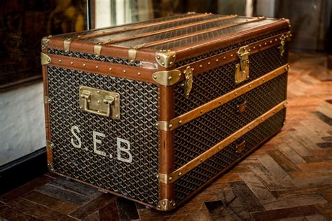 Goyard Steamer Trunk 